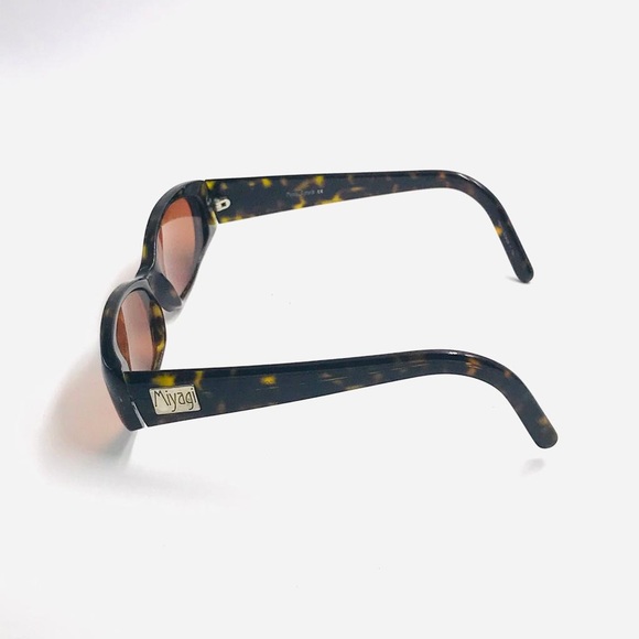 Miyagi 2406 Tortoise Oval Sunglasses Frames - Picture 2 of 6